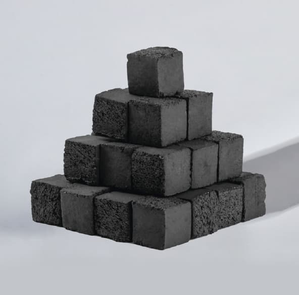 Coconut shell hookah charcoal 25 * 25 * 25mm