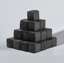 椰壳水烟炭26*26*26mm 缩略图 1