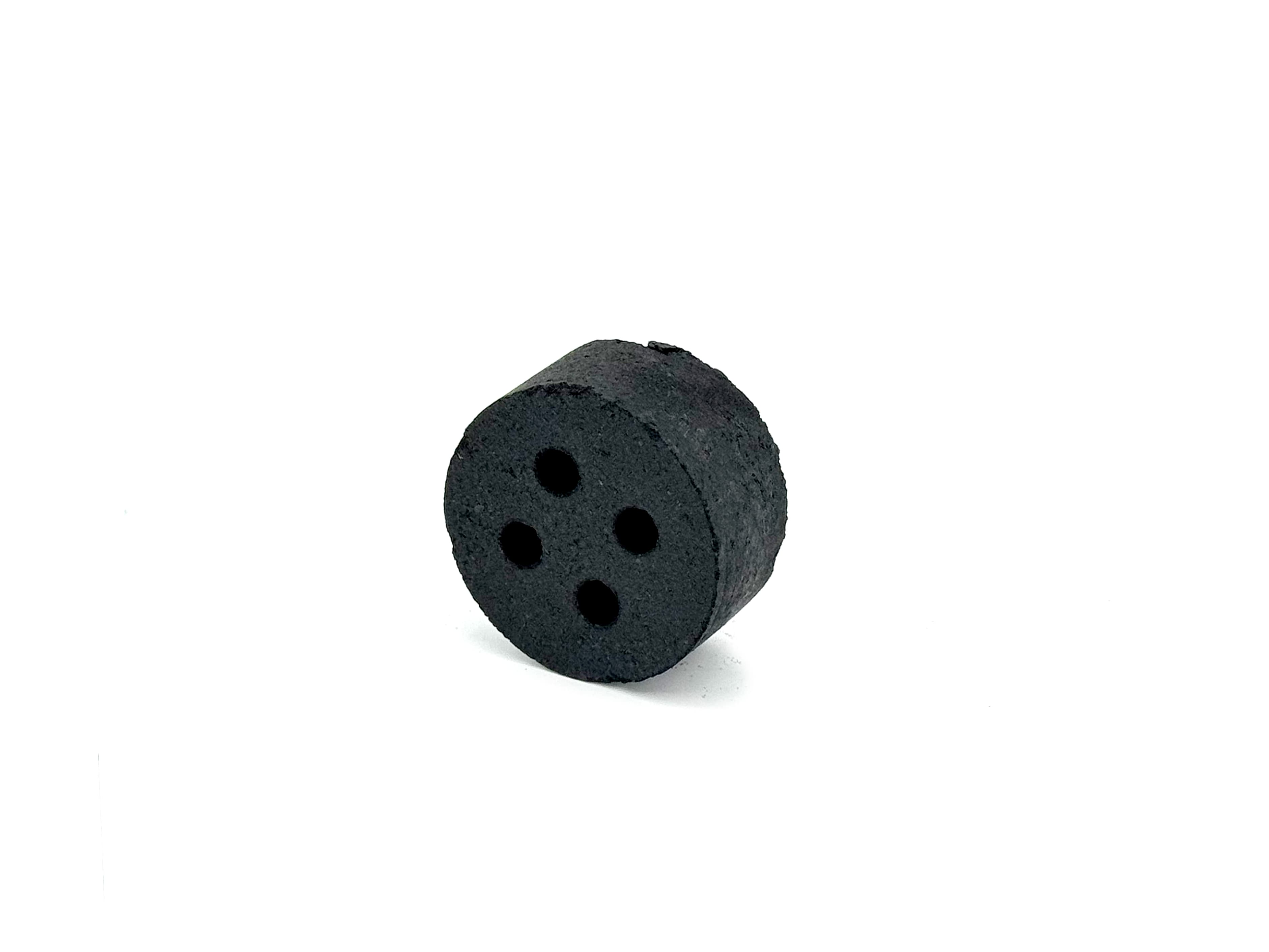 50 mm-孔付き速燃炭果実炭