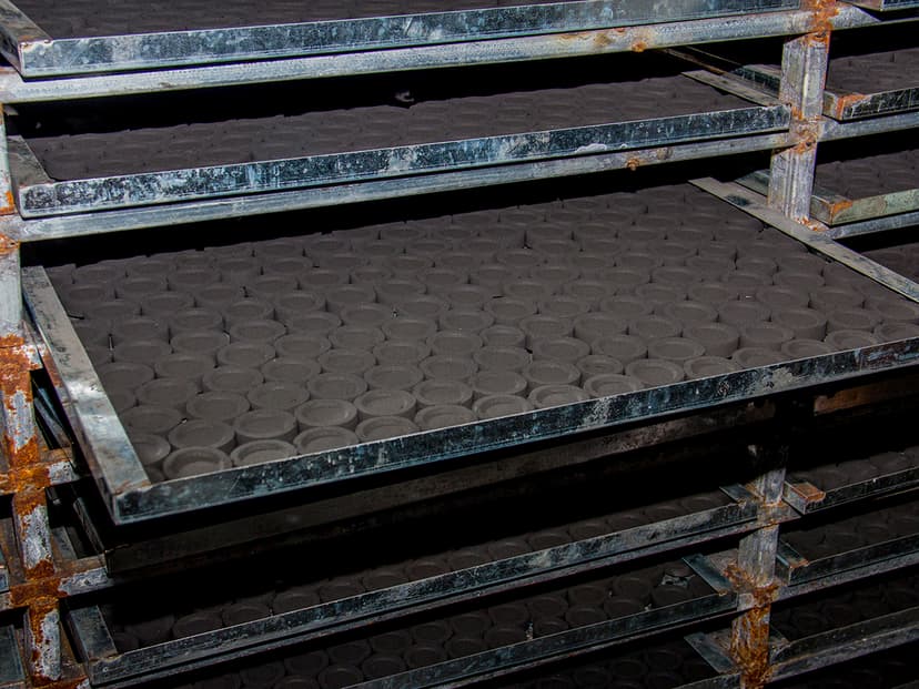 Drying to low moisture content