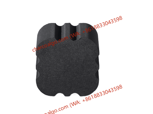 50 * 50 * 40 cuadrado semi - lenta quema madera negra de fruta AA555-SBQ