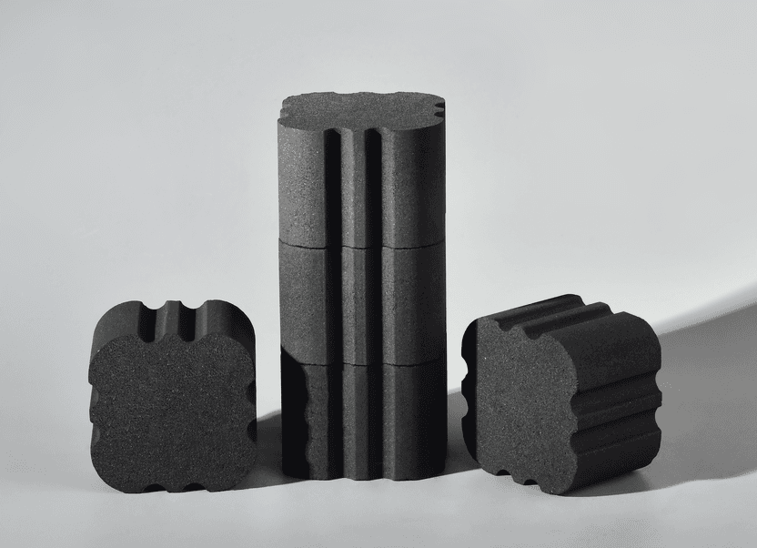 Quick lite Apple wood Cubic charcoal for BBQ