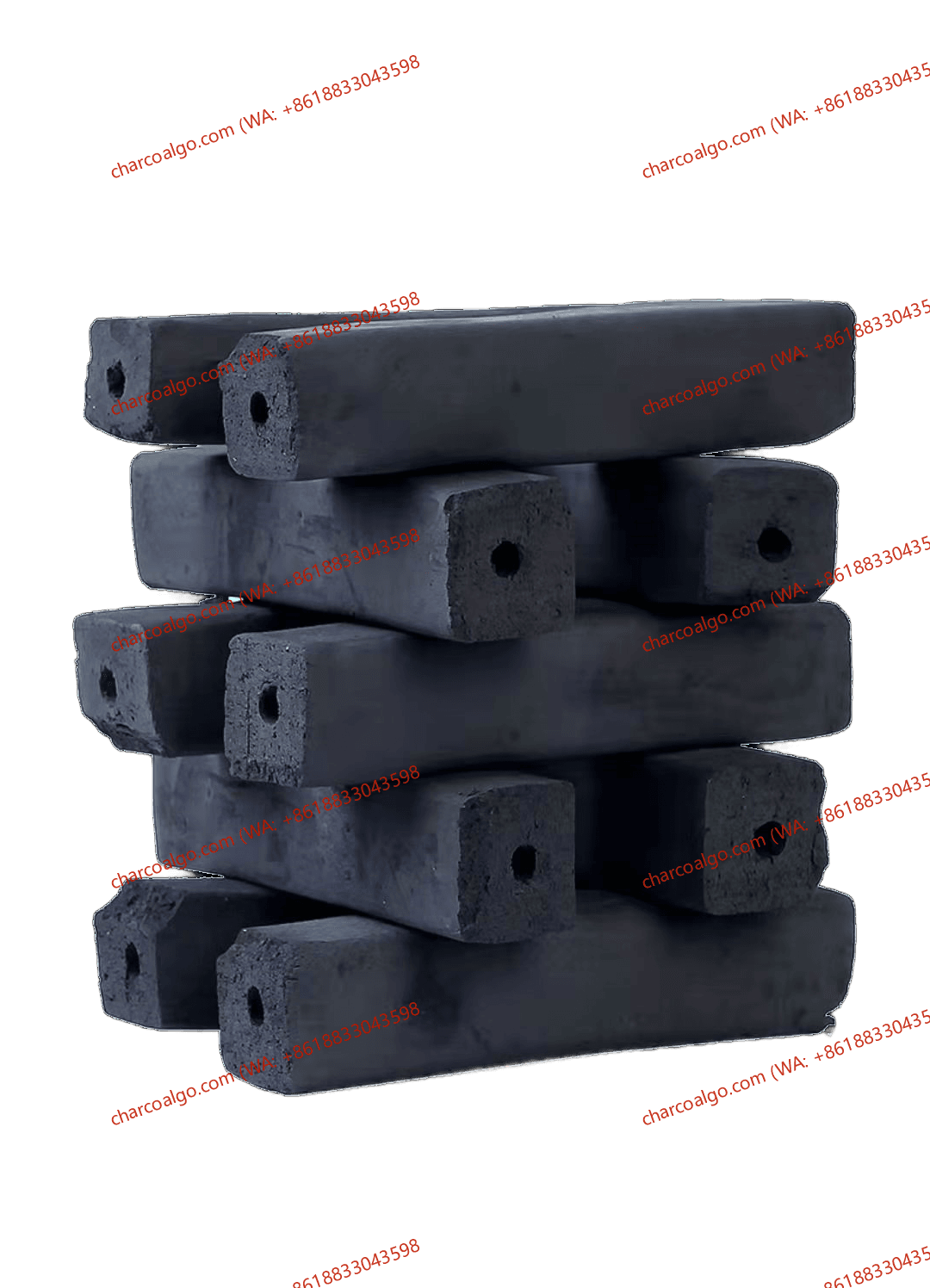 Charbon de pin rectangulaire - Charbon mécanisé pour barbecue Charbon de pin rectangulaire - Charbon mécanisé pour barbecue