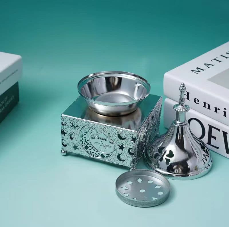 Middle Eastern Arabic Creative Hollow Incense Burner, Light Luxury Style Living Room Tabletop Decorative Ornament, Incense Burner Middle Eastern Arabic Creative Hollow Incense Burner, Light Luxury Style Living Room Tabletop Decorative Ornament, Incense Burner