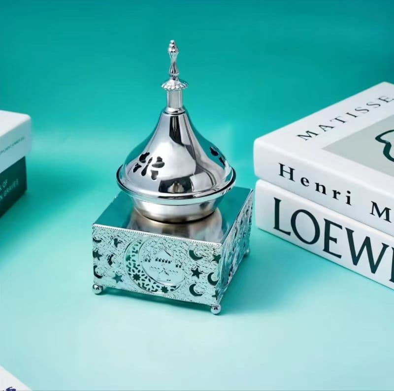 Middle Eastern Arabic Creative Hollow Incense Burner, Light Luxury Style Living Room Tabletop Decorative Ornament, Incense Burner Middle Eastern Arabic Creative Hollow Incense Burner, Light Luxury Style Living Room Tabletop Decorative Ornament, Incense Burner